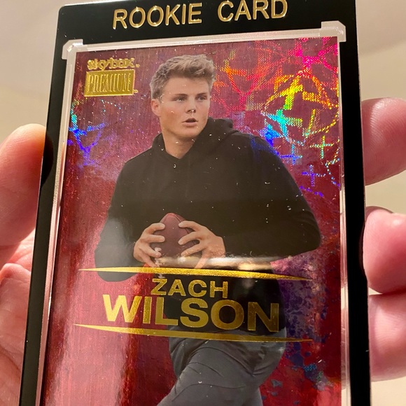ZACH WILSON SKYBOX UNIVERSE ROOKIE - Picture 4 of 5